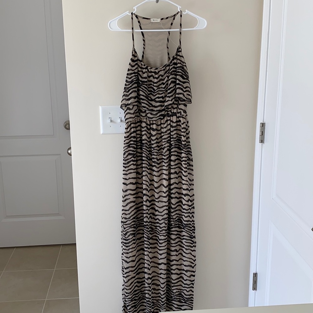 Animal Print Maxi Dress